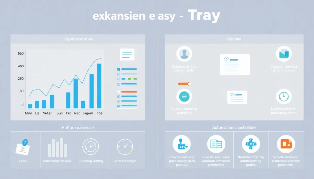 Platform Ease of Use: Comparing Zapier and Tray for Automation